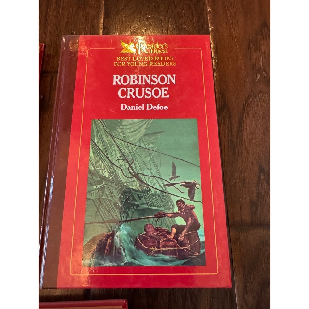 Reader's Digest Best Loved Books Young Readers Vol 8-10 Kipling Defoe London HC - Picture 3 of 9